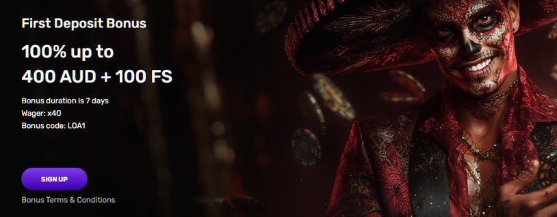 Voodoo Casino uvítací bonus